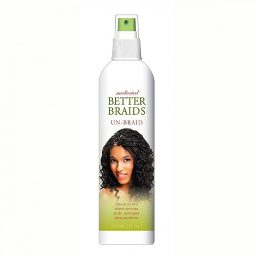Better Braids Medicated Unbraid Spray 12oz